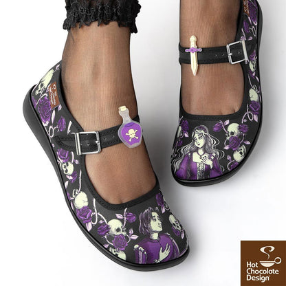 Chocolaticas® ROMEO AND JULIET Women's Mary Jane Flat - www.Shopthatapp.com
