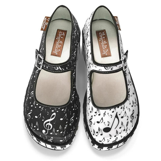 Chocolaticas® THANK YOU MUSIC Women's Mary Jane Platform - www.Shopthatapp.com