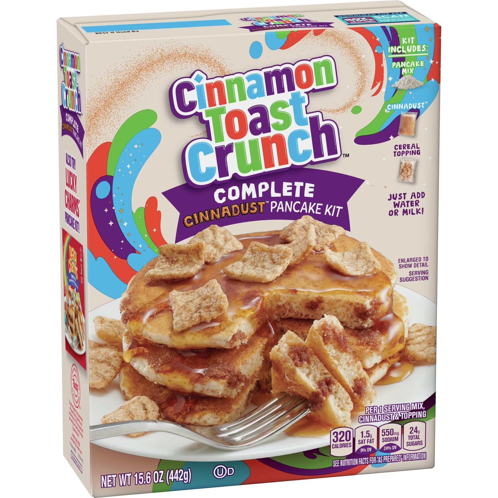 Cinnamon Toast Crunch Pancake Mix - www.Shopthatapp.com