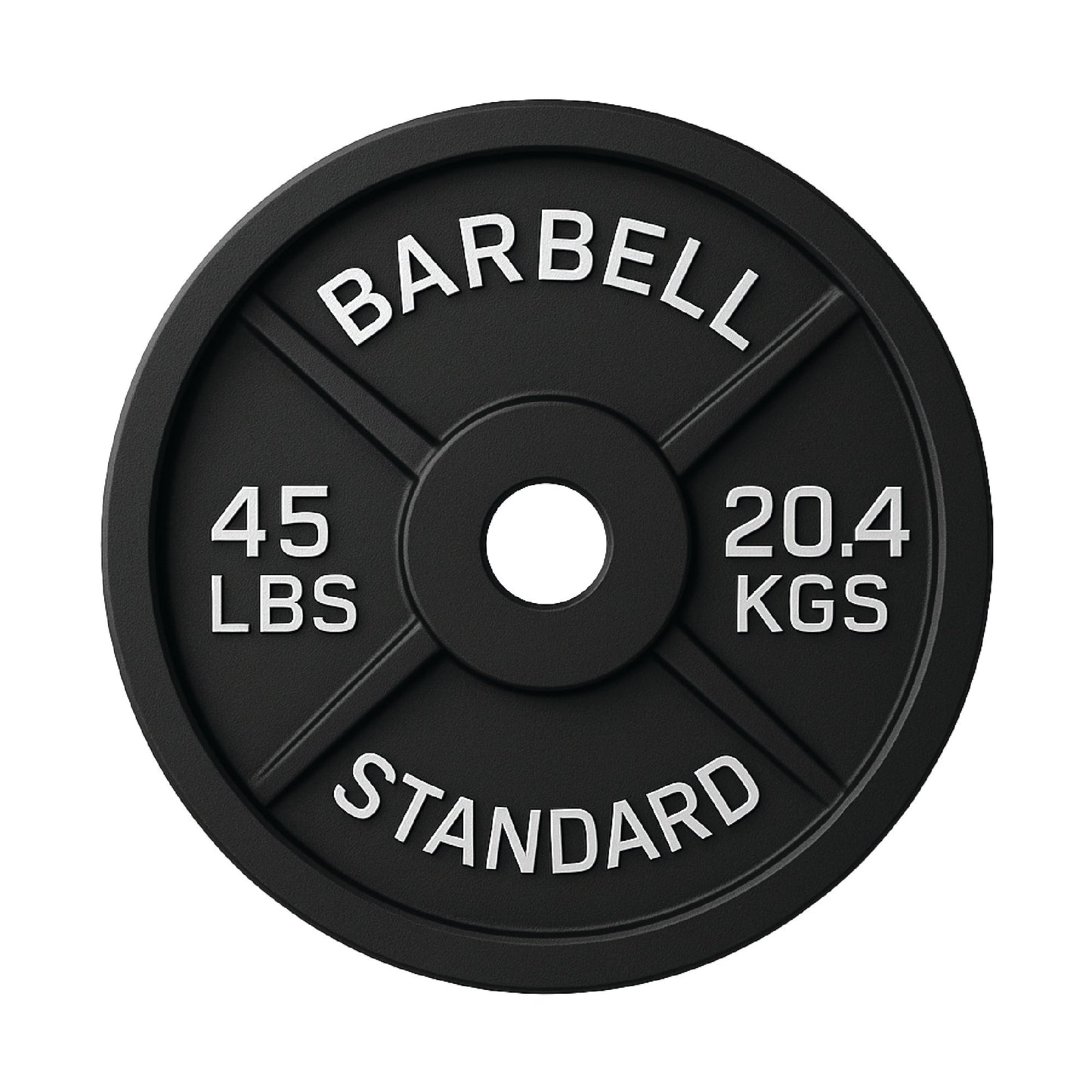 Gewichtsscheiben aus Gusseisen – Standard, Olympisch in Pfund, Kilogramm