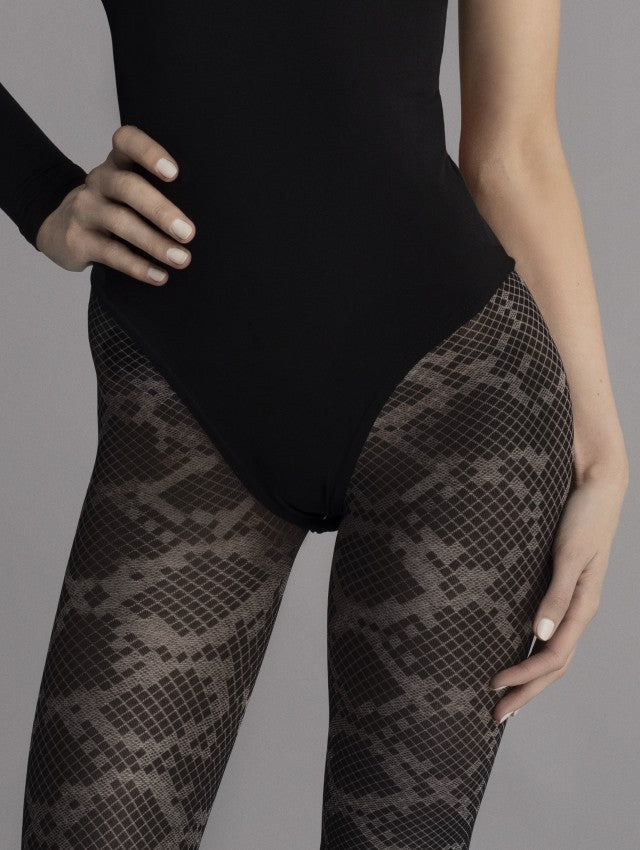 Fiore City Jungle 40 Den – Animal Print Fashion Tights kit - www.Shopthatapp.com