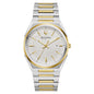 Classic Two Tone Stainless Steel Quartz Men's Watch - www.Shopthatapp.com