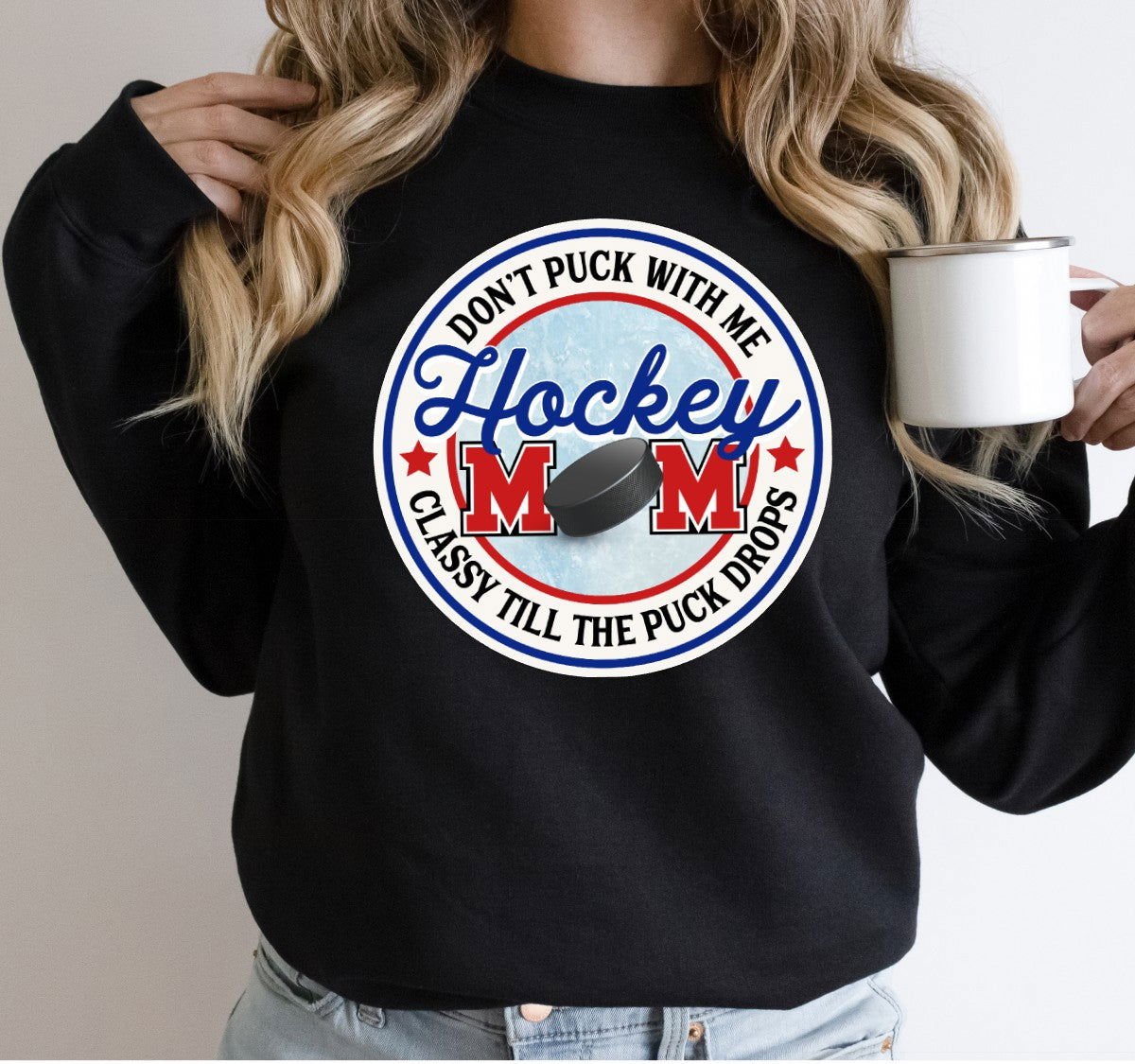 Classy till the puck drops -MOM - www.Shopthatapp.com