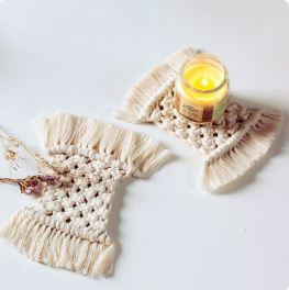 Tush Bohemian Coasters - www.Shopthatapp.com