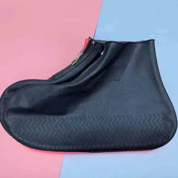 colorful Portable Silicone Waterproof Non-slip Shoe Cover - www.Shopthatapp.com