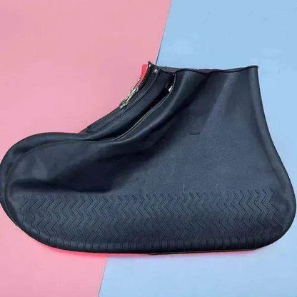 colorful Portable Silicone Waterproof Non-slip Shoe Cover - www.Shopthatapp.com