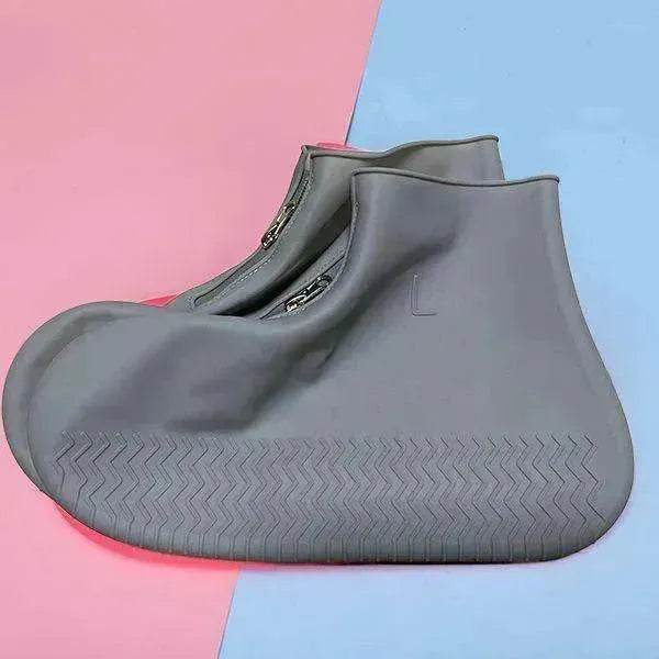 colorful Portable Silicone Waterproof Non-slip Shoe Cover - www.Shopthatapp.com