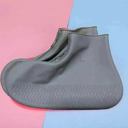 colorful Portable Silicone Waterproof Non-slip Shoe Cover - www.Shopthatapp.com