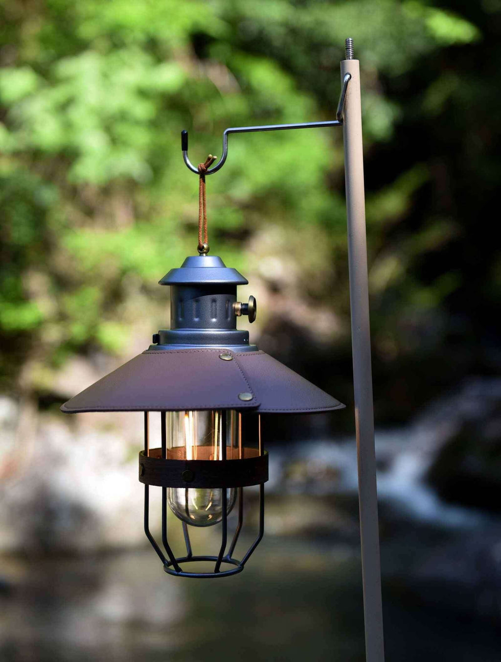 Peterson Comet Grey Camping Lantern for Outdoor Use - www.Shopthatapp.com