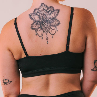 Cotton Stretch Scoop Bralette - www.Shopthatapp.com