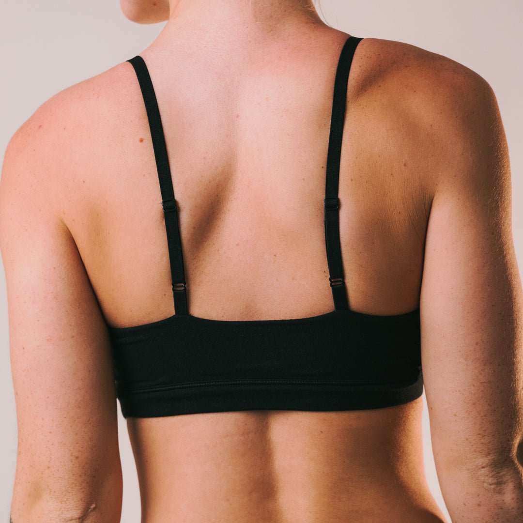 Cotton Stretch Scoop Bralette - www.Shopthatapp.com