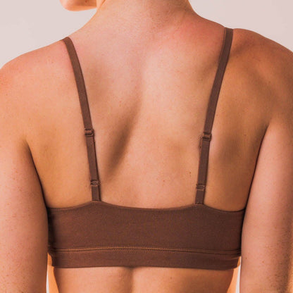 Cotton Stretch Scoop Bralette - www.Shopthatapp.com