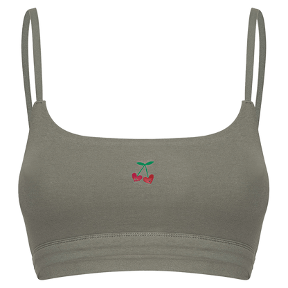 Cotton Stretch Scoop Bralette - www.Shopthatapp.com