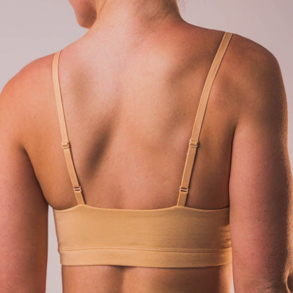 Cotton Stretch Scoop Bralette - www.Shopthatapp.com