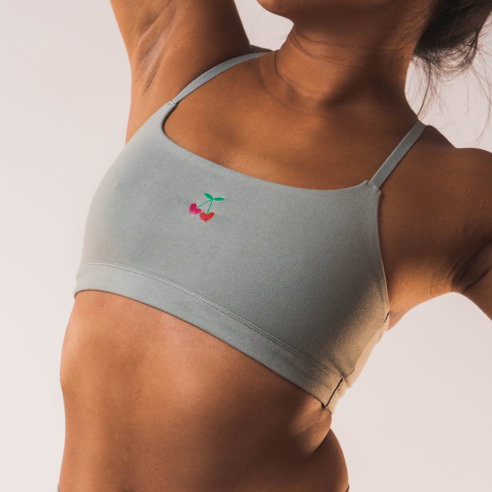 Cotton Stretch Scoop Bralette - www.Shopthatapp.com