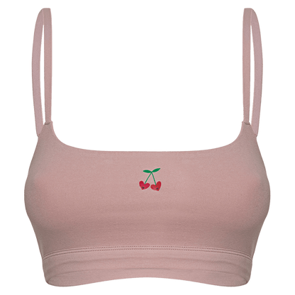 Cotton Stretch Scoop Bralette - www.Shopthatapp.com