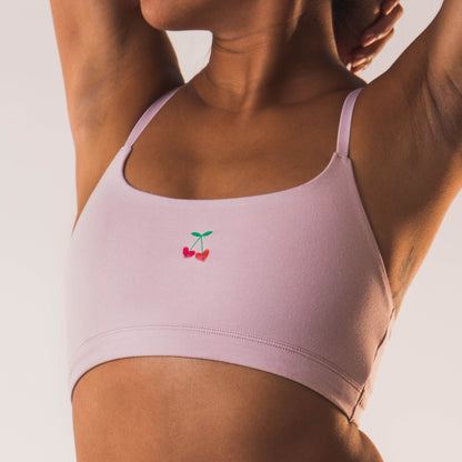 Cotton Stretch Scoop Bralette - www.Shopthatapp.com