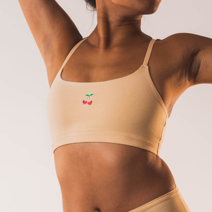 Cotton Stretch Scoop Bralette - www.Shopthatapp.com