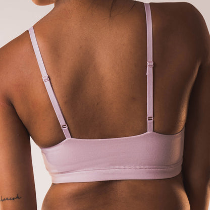 Cotton Stretch Scoop Bralette - www.Shopthatapp.com