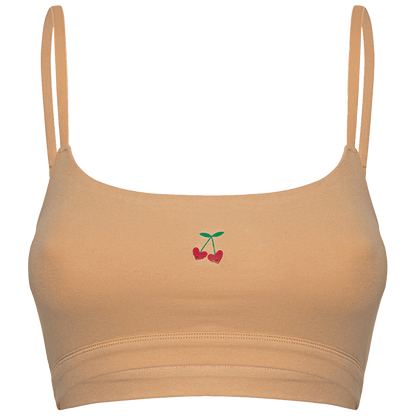 Cotton Stretch Scoop Bralette - www.Shopthatapp.com