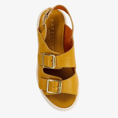 Courtnay Women's Leather Sandals - www.Shopthatapp.com