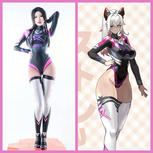 Anime Sci-fi Spandex Swimwear Racing Suit Wet Suit Race Queen Costume - www.Shopthatapp.com