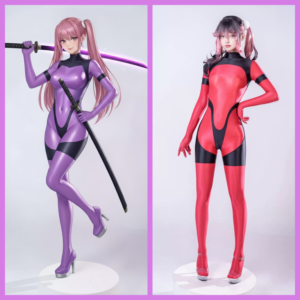 Anime Sci-fi Spandex Swimwear Racing Suit Wet Suit Full Bodysuit Zentai - www.Shopthatapp.com
