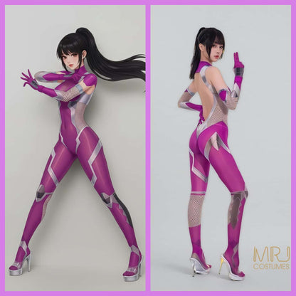 Anime Style Sheer 10D Nylon Full Bodysuit See Through Body Stocking Lingerie - www.Shopthatapp.com