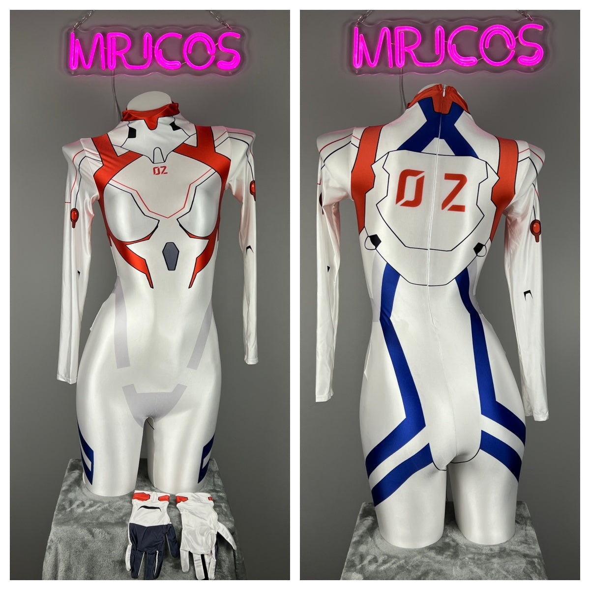 Anime Sci-Fi Spandex Nylon Full Bodysuit Halloween Cosplay Costume Zentai - www.Shopthatapp.com