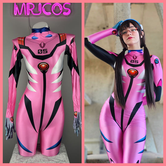 Anime Style Spandex Cosplay Plug Suit Halloween Costume Zentai - www.Shopthatapp.com