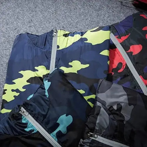 Covrlge Men Jacket Fashion Spring Men Brand Camouflage Jackets Casual Mens Coat Men's Hooded Luminous Zipper Coats MWJ011 - www.Shopthatapp.com