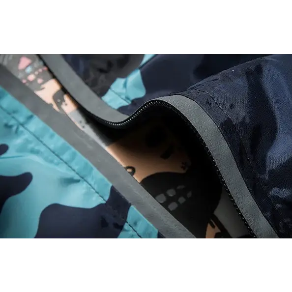 Covrlge Men Jacket Fashion Spring Men Brand Camouflage Jackets Casual Mens Coat Men's Hooded Luminous Zipper Coats MWJ011 - www.Shopthatapp.com