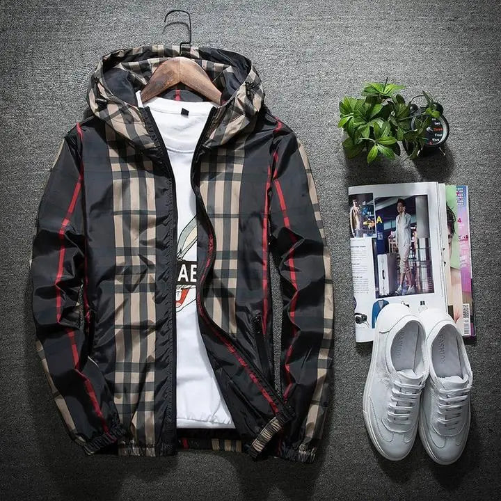 Covrlge Men Jacket Fashion Spring Men Brand Camouflage Jackets Casual Mens Coat Men's Hooded Luminous Zipper Coats MWJ011 - www.Shopthatapp.com
