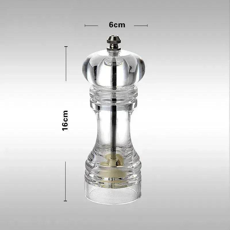 Creative kitchen appliances hand glass grinder with pepper mill - www.Shopthatapp.com