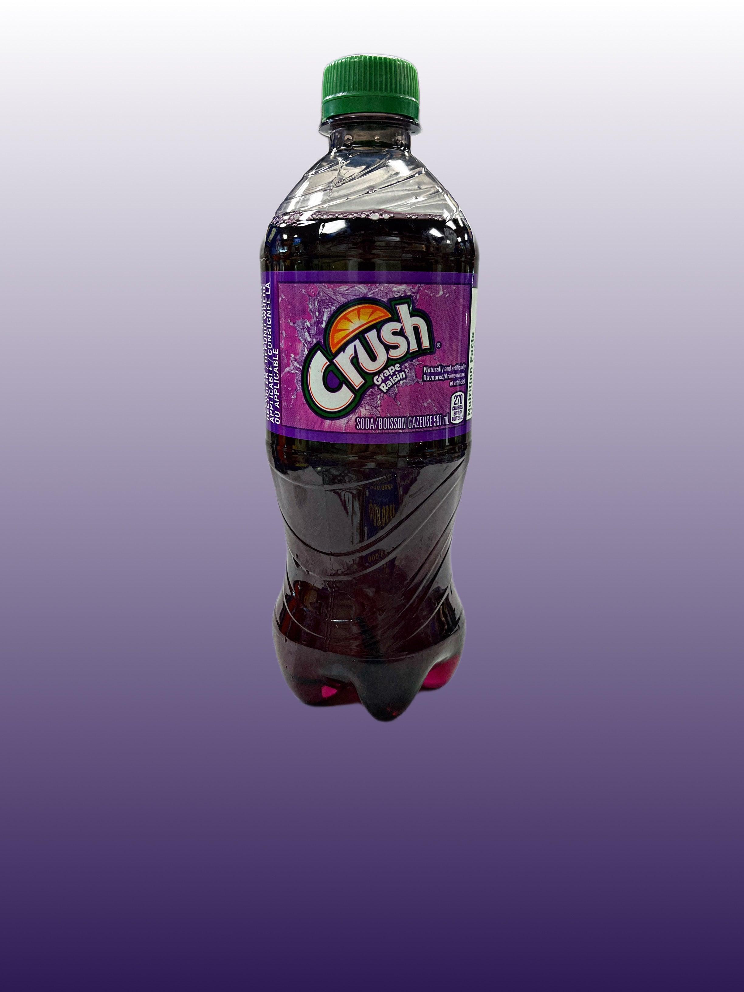 Crush Grape Soda Bottle 591ML Canada Edition - www.Shopthatapp.com