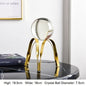 Crystal Ball-Golden Ornament - www.Shopthatapp.com