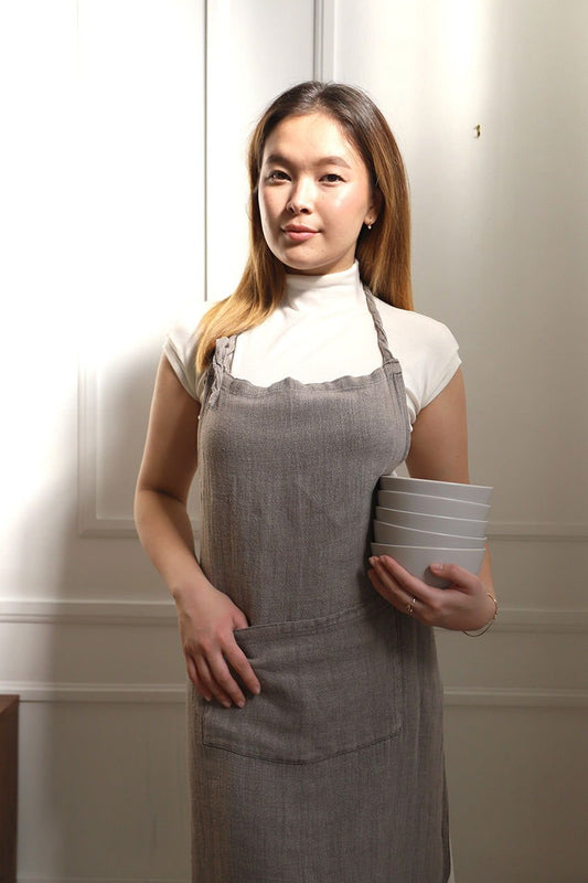 Culinary Linen Apron - www.Shopthatapp.com