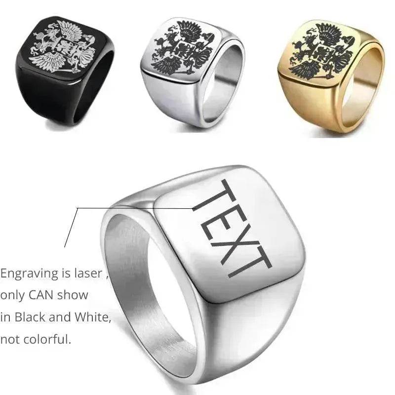 Customized Engrave Name Ring - www.Shopthatapp.com