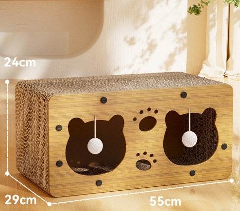 Creative Sisal Mat That Won't Shed Crumbs Cat Scratch Board - www.Shopthatapp.com