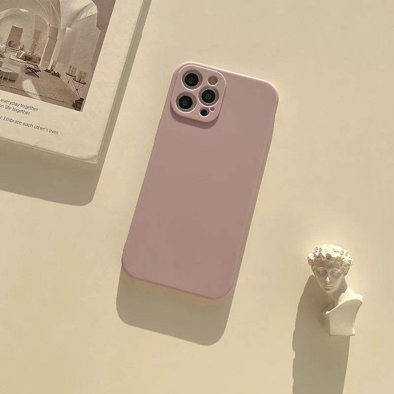Original Liquid Silicone Frosted Phone Case - www.Shopthatapp.com