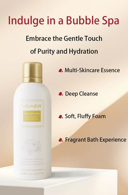 UDAER Cream Bubble Bath Hydrating Shower Gel Gentle Cleansing Body Wash - www.Shopthatapp.com