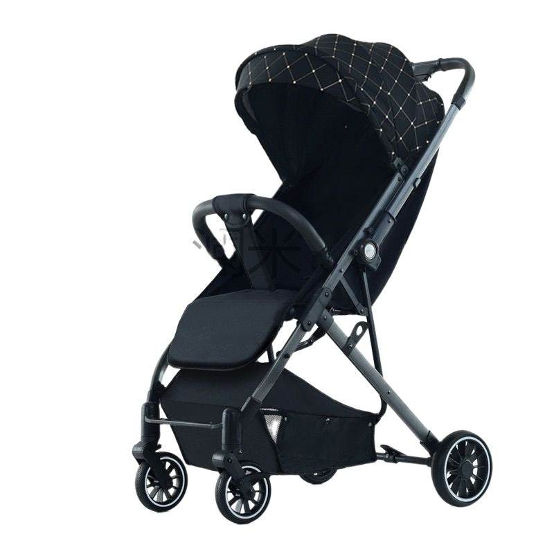Pull Rod Type Summer Ultra-light Stroller Four Minus - www.Shopthatapp.com