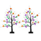 2Pack 1.97FT Lighted Halloween Trees Halloween Indoor Decorations Black Halloween Tree Lights With Timer Adjustable Twigs For Tabletop Party - www.Shopthatapp.com
