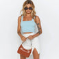 Summer New Fashion Women Crop Top Sexy Sleeveless Tank Tops - www.Shopthatapp.com