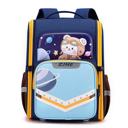 Back Support Large Capacity Cartoon Backpack for School - www.Shopthatapp.com