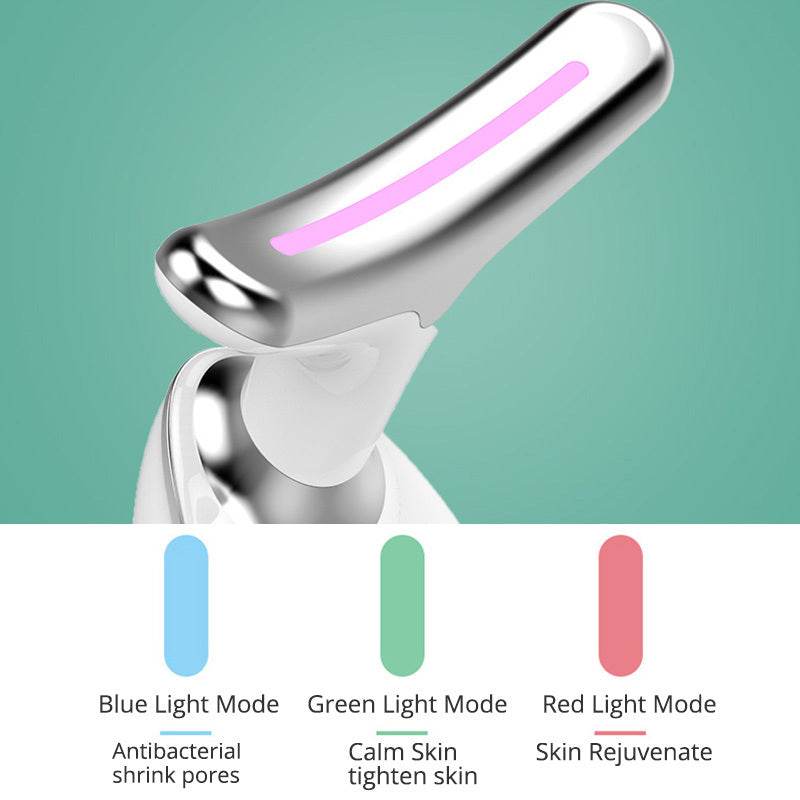 LED neck beauty device - Photon Therapy Neck Beauty Anti Wrinkle Machine EMS Tighten Massager - www.Shopthatapp.com