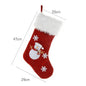 New Christmas Ornament With Light Burlap Embroidery Sock Gift Bag - www.Shopthatapp.com