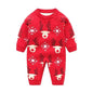 Newborn Baby Clothes Baby Crawling Clothes Thickening Out Baby Harness Christmas Baby Romper Baby Cotton Sleepwear - www.Shopthatapp.com