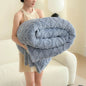 Single-layer Double-sided Tower Velvet Sofa Cover Soft Winter Blanket - www.Shopthatapp.com