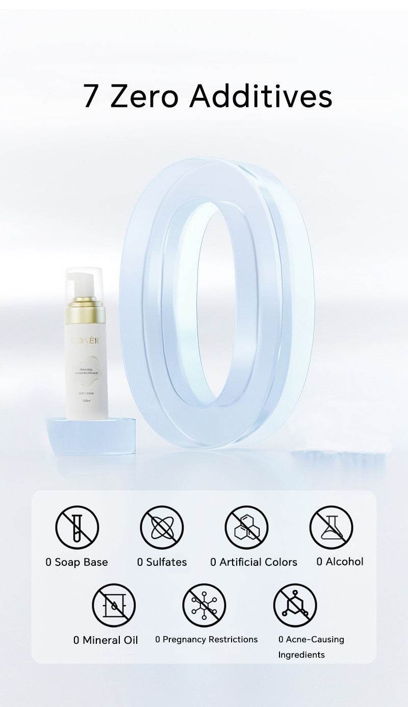 UDAER Purifying Cleansing Mousse Facial Cleanser